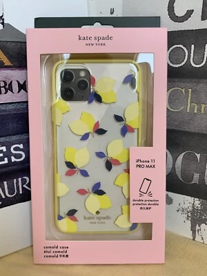 NUEVA FUNDA KATE SPADE iPhone 11 PRO MAX Limones Comold WIRU1361 100% AUTÉNTICA Foto 1 de 4