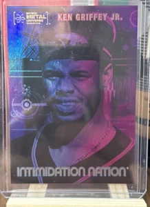 2022 Skybox Metal Universe Champions - Intimidation Nation #IN-15 Ken Griffey Jr - Picture 1 of 2