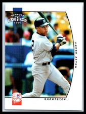 2005 Donruss Team Heroes #208 Derek Jeter   MT-NRMT   Baseball Card