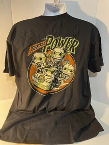 Teenage Mutant Ninja Turtles XL / Camiseta Estilo Vintage Negro Por Pop Camisetas - Imagen 1 de 4