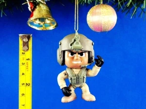 Decoración Adorno Fiesta de Navidad Decoración del Hogar Ejército Pelotón Tanque Figura K1370_B - Imagen 1 de 1
