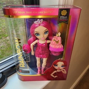🌟�� Bambola alta moda arcobaleno 🙂 Zaino Junior Stella Monroe rosa caldo mozzafiato! - Foto 1 di 2