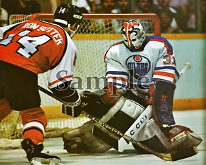 Edmonton Oilers Grant Fuhr Game Action Color 8 X 10 Photo Picture - Picture 1 of 1