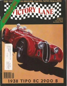 VICTORY LANE 1993 NOV - THE VINTAGE & HISTORIC RACING NEWS MAGAZINE - Imagen 1 de 1