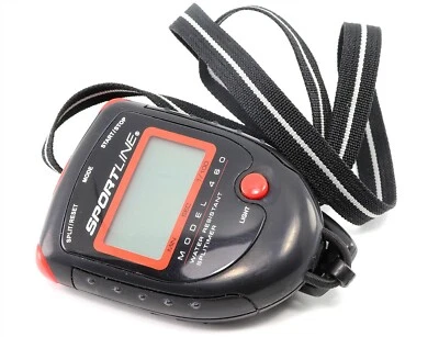 Sportline 460 Stopwatch Split Timer Large Display - Image 1 of 3