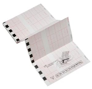 Box 40x Coviden Thermal Paper 150mm X 100mm Z-Fold FM20 FM30 FM40 FM50 30748696 - Picture 1 of 3