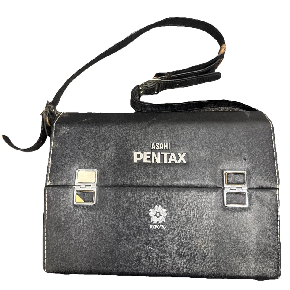 Asahi Pentax Expo 70 Promotional 4-ST-15 Hard Case Vintage Japan Camera Bag VTG - Image 1 of 4