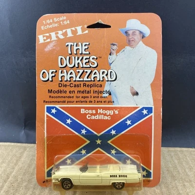 ERTL The Dukes Of Hazzard Boss Hogg's Cadillac 1:64, ГРЕБЕНЧАТАЯ ДОСТАВКА $1 - Изображение 1 из 4