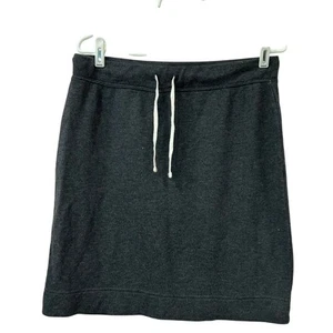Old Navy Womens Sz Medium Charcoal Gray Olx Fleece Pencil Skirt Summer Minimal - Picture 1 of 4