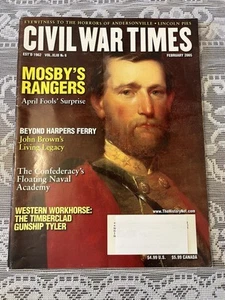 Civil War Times Magazine February 2005 MOSBY'S RANGERS April Fools' Surprise - Picture 1 of 12