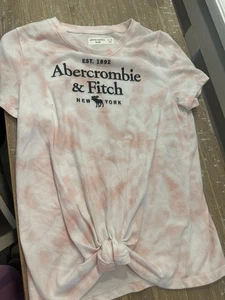 Abercrombie Kids Girls Tie Front Top 10/12 - Picture 1 of 3