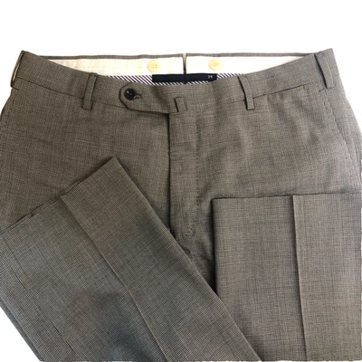 Pantalones de vestir INCOTEX 1951 BILL | Para hombre 34x31* | 100 % lana Super 100s, pata de gallo Foto 1 de 4