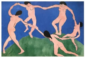 Dance I by Henri Matisse Art Print Modern Nude Poster 11x14 - Picture 1 of 1