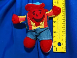 Kool Aid Man Advertising Plush 5" Doll Figure Oh,Yeah! VTG 2000 Kraft Rainbow - Picture 1 of 5