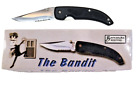 Frost Pocketknife Belt Clip The Bandit Stainless Steel Rubber Grip New