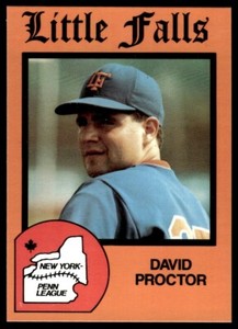 1988 Pucko Little Falls Mets Dave Proctor Little Falls Mets #21