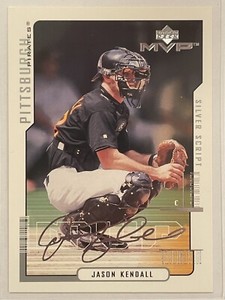 2000 Upper Deck MVP Jason Kendall Silver Script #142 Baseball Pittsburgh Pirates