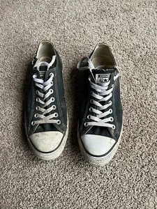 Converse Chuck Taylor All Star Black Low Size US10 - Picture 1 of 6