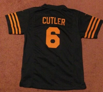 JERSEY JAY CUTLER #6 CHICAGO BEARS NFL NIKE ON FIELD (TALLA JUVENIL MEDIANA 10/12) Foto 1 de 4