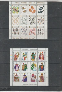 Guernsey Navidad Fauna Hojitas cdel año 1984-85 (GX-485) - Imagen 1 de 1