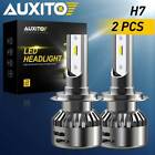 AUXITO H7 Super Bright 50000LM LED Headlight Bulbs High/Low Beam/Fog 6500K kit