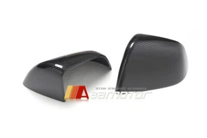 Fundas de borde de espejo lateral de fibra de carbono seca para puerta Tesla Model 3/Y 2017-20231 - Imagen 1 de 4