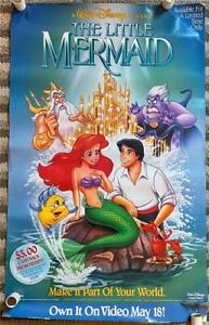 1990 Little Mermaid home video release poster with naughty artwork recalled