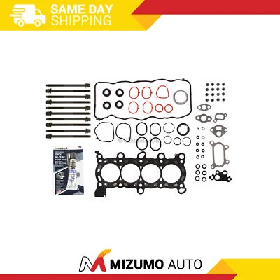 Juego de pernos de junta de culata aptos 06-11 Honda Civic EX DX GX LX 1.8L SOHC R18A1 R18A4 Foto 1 de 4