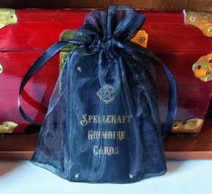 WITCH CASKET SPELLCRAFT GRIMOIRE CARDS - GILT EDGED **NEW/UNUSED!** - Picture 1 of 11