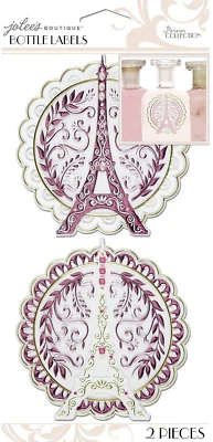 Jolee's Boutique Parisian EIFFEL TOWER Bottle Labels - 2 pcs - Image 1 of 3