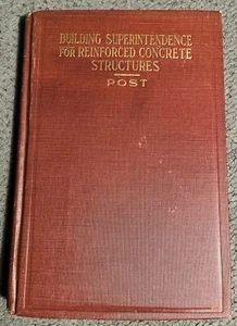 1920 Building Superintendence Reinforced Concrete Structures Civil Engineering - Imagen 1 de 11