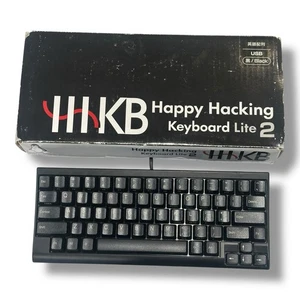 Happy Hacking Keyboard HHKB Lite 2 Black KUH0010 USB Wired New Open Box NOS - Picture 1 of 17
