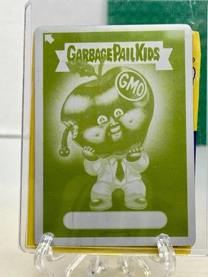 2020 Garbage Pail Kids Series 2 35Th Anniversary, Yellow Printing Plate 1/1 #5 - Image 1 of 2