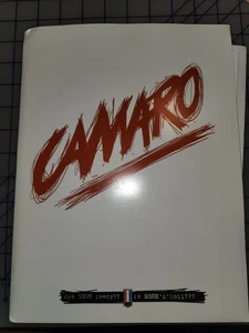 1997 Chevrolet Camaro Press Kit Product Information - Bild 1 von 10