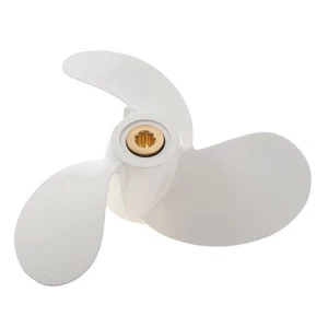 Schiffspropeller 2,5 PS 3 Blatt Stütze Passend für Yamaha 7 1/4 x 6 BS - Bild 1 von 7