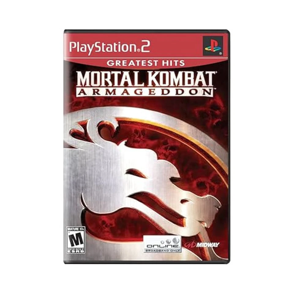 Midway PS2 Mortal Kombat - Armageddon en muy buen estado+/casi nuevo Foto 1 de 1