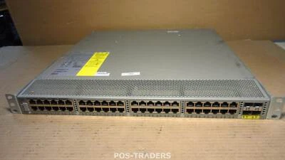 Cisco N2K-C2248TP-1GE V04 Nexus 2248TP Fabric Extender 48-Port Gigabit 4x SFP - Image 1 of 4
