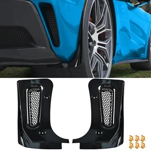 For Chevry for Corvette C8 Z06 ERAY 23+Rear Fender Guards Splash Guard Mud Flaps - Picture 1 of 16