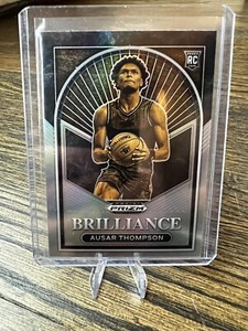 2023-24 Panini Prizm Draft Picks - Brilliance Silver Prizm #12 Ausar Thompson...