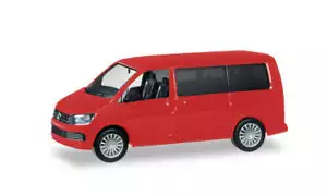 HERPA 0287238-002 Escala Ho VW T6 Multivan en Rojo - Imagen 1 de 1