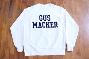 CHAMPION REVERSE WEAVE GUS MACKER Spellout Basketball Pullover Crewneck Sweater - Picture 1 of 12