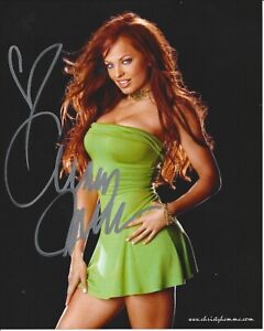 Christy Hemme autographed 8x10 #3 WWE Diva Sexy Hot Playboy Free Shipping