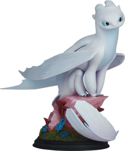 How to Train Your Dragon 3 The Hidden World Light Fury 10” Statue  [SID200616] Cover