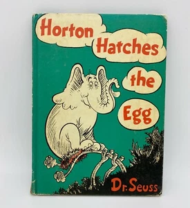 HORTON HATCHES THE EGG DR. Seuss 1940 PRE BAR CODE - Hard Cover - FREE SHIPPING - Picture 1 of 12
