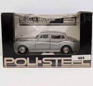 Polistil Rolls Royce Silver Cloud III 1:24 Diecast Model Rare Vintage Car - Picture 1 of 8