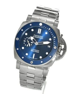 Panerai Submersible Blu Notte Ref. PAM02068 (ungetragen)Herrenuhr-22,5%gespart!* - Bild 1 von 7