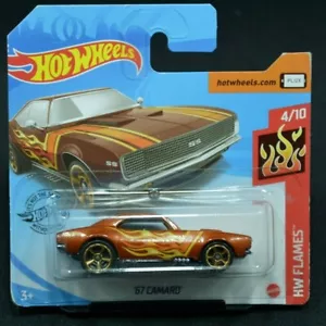 HOT WHEELS 2020 67 CAMARO GHD59 #231 HW FLAMES NEU OVP - Bild 1 von 1