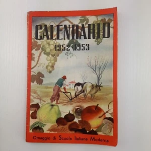 KALENDER 1952 -1953 HOMMAGE MODERNE ITALIENISCHE SCHULE - Bild 1 von 6