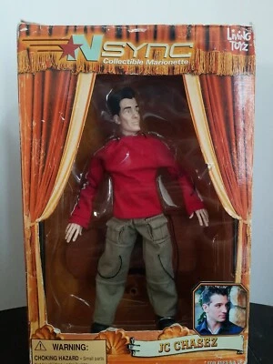 Новая экшн-фигурка NSYNC Living JC Chasez Marionette игрушка кукла 90-е Y2K - Изображение 1 из 3
