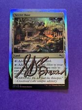 MTG Magic Secret Base FOIL Signed Artist Proof x1 Unstable Simon Dominic